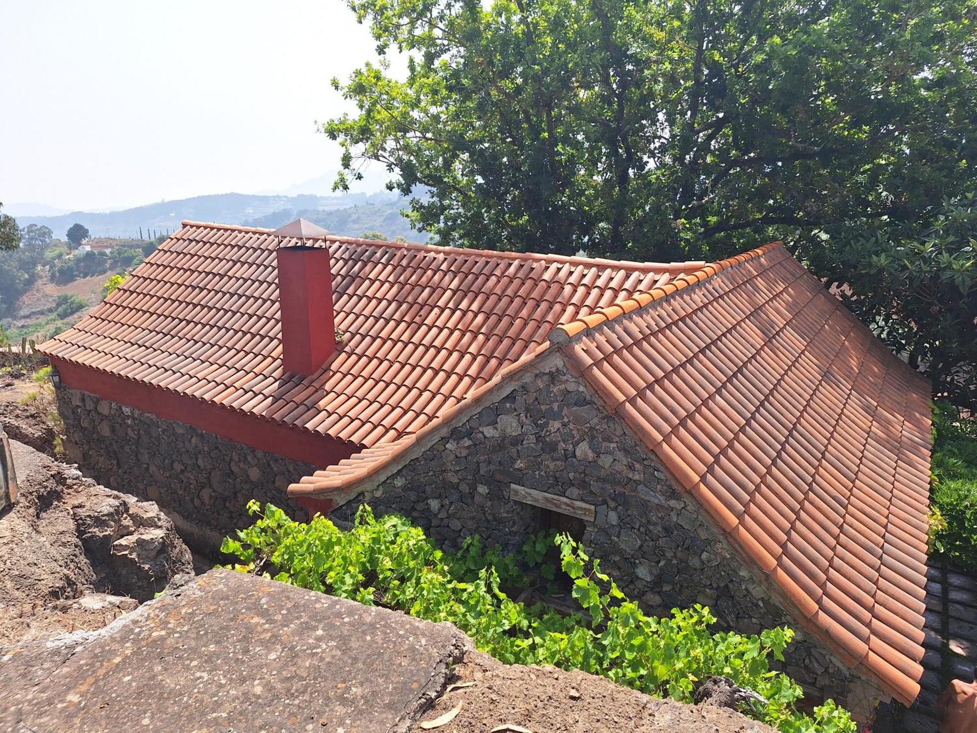 Casa Rural Con Piscina Privada El Roble Moya  Exterior photo