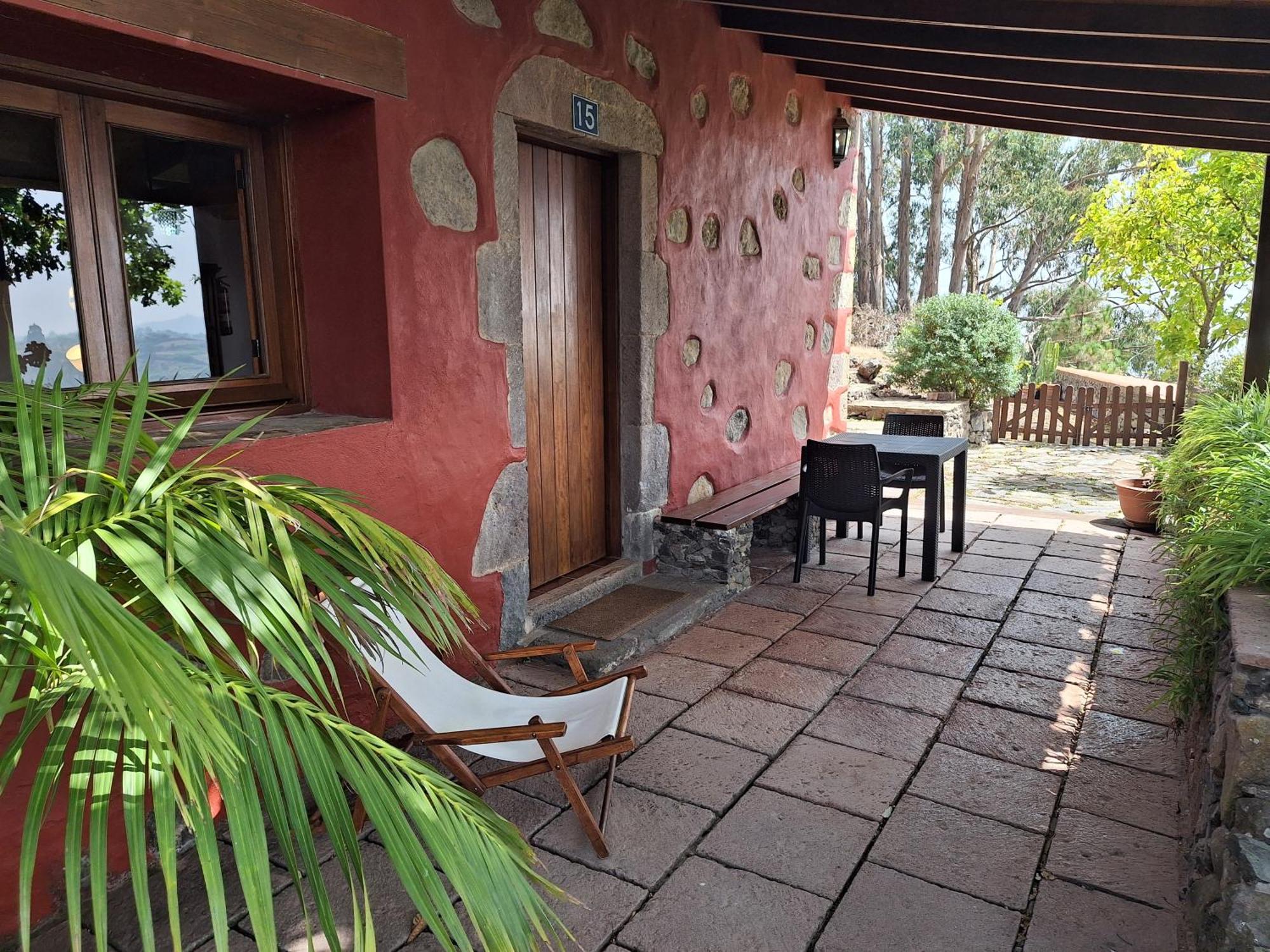 Casa Rural Con Piscina Privada El Roble Moya  Exterior photo